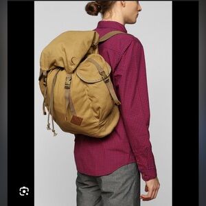 Urban Outfitters All-Son Canvas Rucksack Knapsack Backpack
